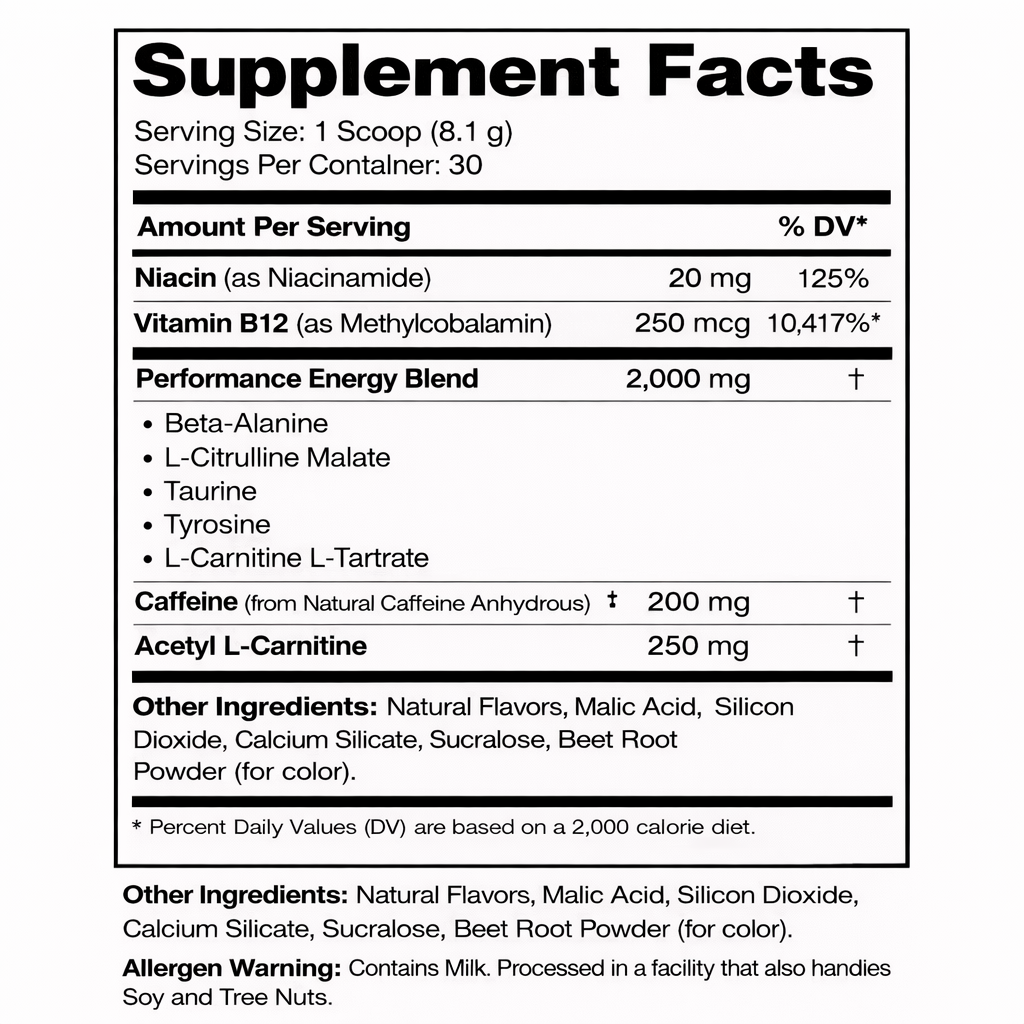 Patox Energy Formula