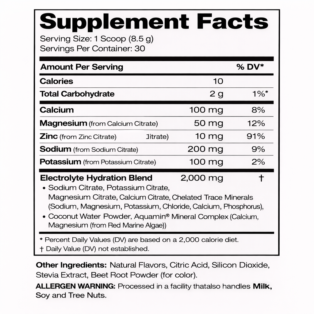 Patox Electrolyte Hydration