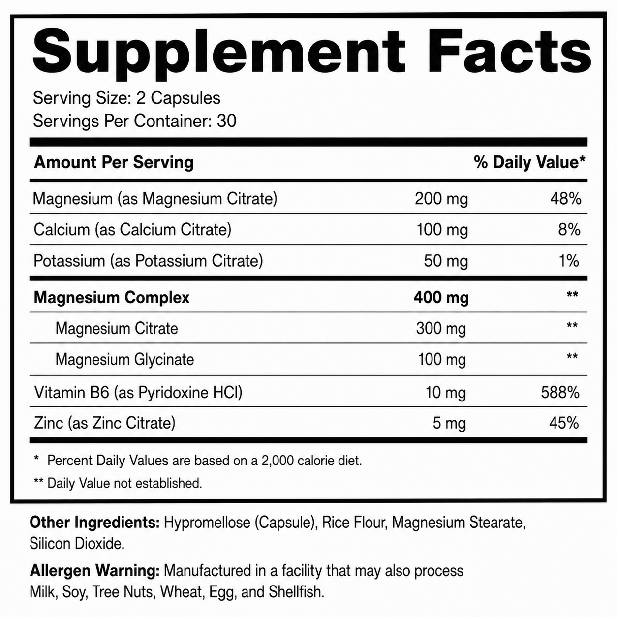 Patox Magnesium Complex